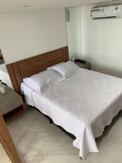 LINDO FLAT NO VITÓRIA MARINA - VISTA MAR