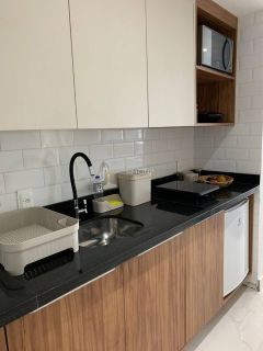 LINDO FLAT NO VITÓRIA MARINA - VISTA MAR