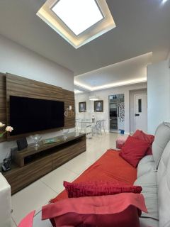 Apartamento 3/4, sendo 01 suite, 02 garagens cobertas, infra total, nascente - Jardim Armação