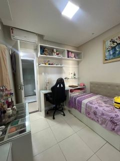 Apartamento 3/4, sendo 01 suite, 02 garagens cobertas, infra total, nascente - Jardim Armação