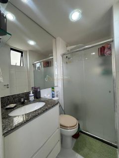Apartamento 3/4, sendo 01 suite, 02 garagens cobertas, infra total, nascente - Jardim Armação