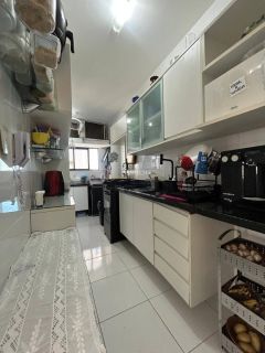 Apartamento 3/4, sendo 01 suite, 02 garagens cobertas, infra total, nascente - Jardim Armação