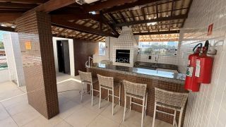 Apartamento 3/4, sendo 01 suite, 02 garagens cobertas, infra total, nascente - Jardim Armação