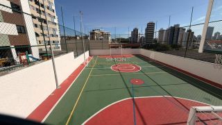 Apartamento 3/4, sendo 01 suite, 02 garagens cobertas, infra total, nascente - Jardim Armação