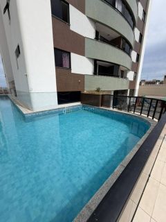 Apartamento 3/4, sendo 01 suite, 02 garagens cobertas, infra total, nascente - Jardim Armação