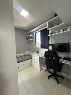 Apartamento 3/4, sendo 01 suite, 02 garagens cobertas, infra total, nascente - Jardim Armação