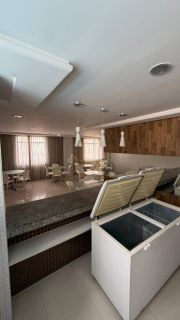 Apartamento 3/4, sendo 01 suite, 02 garagens cobertas, infra total, nascente - Jardim Armação