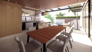 Casa de Condomínio Para Vender4 suítes Alphaville Norte 3  Abrantes