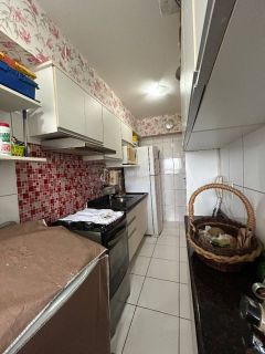 Apartamento 2/4 mobiliado para locação, infraestrutura completa, posição solar norte/sul - Imbui