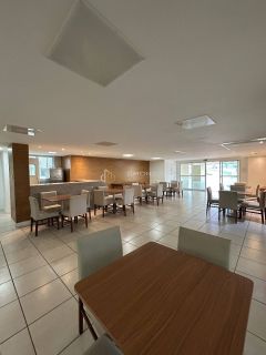 Apartamento 2/4 com vista mar, infraestrutura completa - Pituaçu