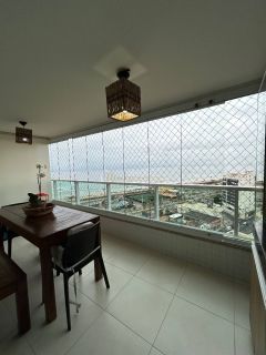 Apartamento 2/4 com vista mar, infraestrutura completa - Pituaçu