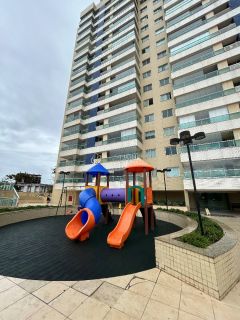 Apartamento 2/4 com vista mar, infraestrutura completa - Pituaçu