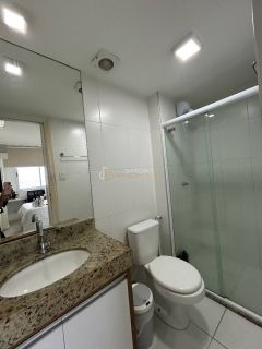 Apartamento 2/4 com vista mar, infraestrutura completa - Pituaçu