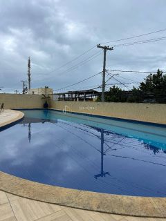 Apartamento 2/4 com vista mar, infraestrutura completa - Pituaçu