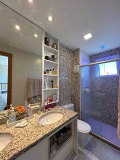 Hemisphere 360, 3/4, 2 suítes, infraestrutura completa, 02 garagens - Pituaçu