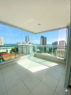 Apto 1/4 sendo 01 suíte, Belíssima vista mar, Morro Ipiranga - BARRA