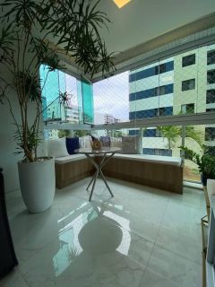 Apto 2/4, suíte, infra completíssima, mobiliado - Alphaville Paralela