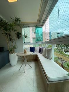 Apto 2/4, suíte, infra completíssima, mobiliado - Alphaville Paralela