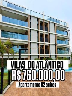 Apartamento a venda 2 suítes - Vilas do Atlântico - Lauro de Freitas Ba