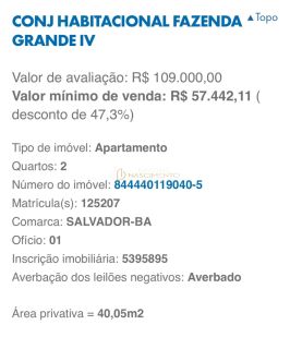 2/4 LEILÃO CAIXA FAZENDA GRANDE