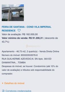 2/4 Feira de Santana- LEILÃO CAIXA