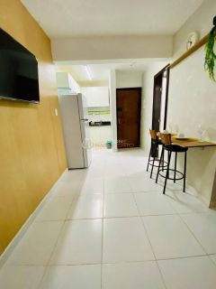 Jardim Armação 1/4 Térreo Nascente com Armário e Garagem