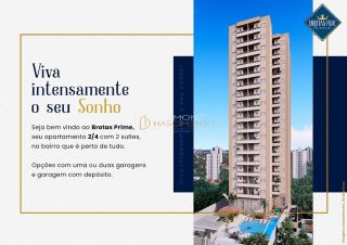 Em contrução Apartamento 2/4 - 2 suítes┃Brotas - Salvador/Ba