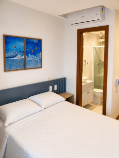 Studio Moderno Mobiliado à Venda na Barra | 22m² | Varanda | 1 Vaga | Infraestrutura Completa