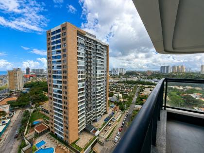 Apartamento 1 Quarto Vista Mar em Piatã, Salvador