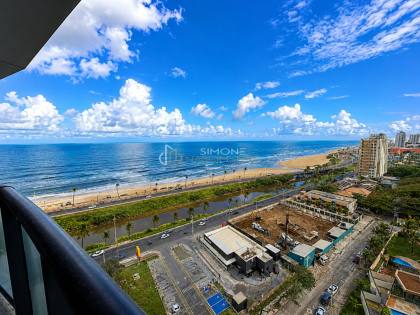 Apartamento 1 Quarto Vista Mar em Piatã, Salvador