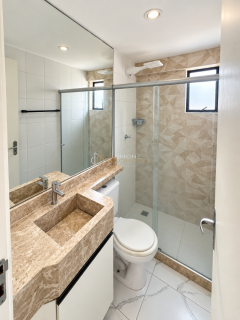 Apartamento 2/4 à venda em Brotas – Andar alto, ventilado e 2 vagas