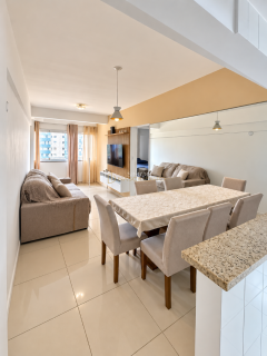 Apartamento 2/4 à venda em Brotas – Andar alto, ventilado e 2 vagas