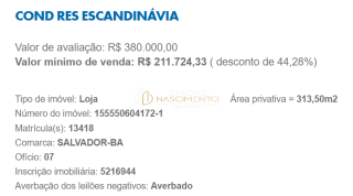Prédio à Venda – Cond. Res. Escandinávia | Itapuã – Salvador/BA