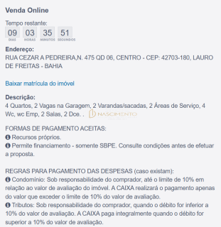 Casa com 4 Quartos, 344m² no Centro de Lauro de Freitas – Oportunidade