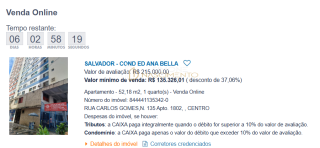 Aptº 1 Quarto 52m² na Rua Carlos Gomes - Centro – Oportunidade Caixa