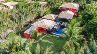 Casa de Alto Padrão em Costa do Sauípe | Projeto David Bastos | 5 Suítes | Mobiliada