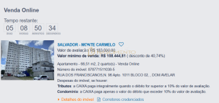 Apartamento à Venda – Monte Carmelo | Dom Avelar – Salvador/BA