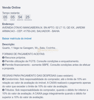 OPORTUNIDADE CAIXA | JARDIM ARMAÇÃO 1/4