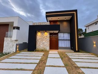 Casa de Condomínio Para Vender com 3 quartos 2 suítes no bairro Abrantes em Camaçari