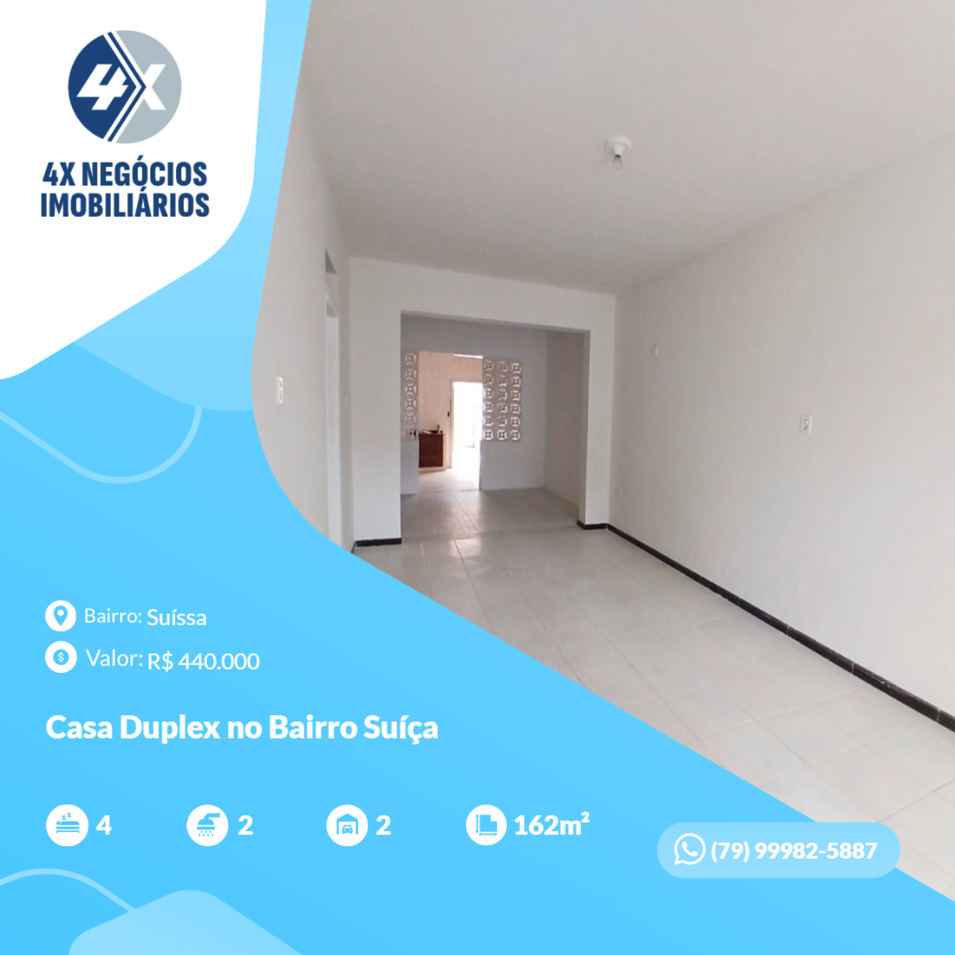 Casa Duplex no Bairro Suíça