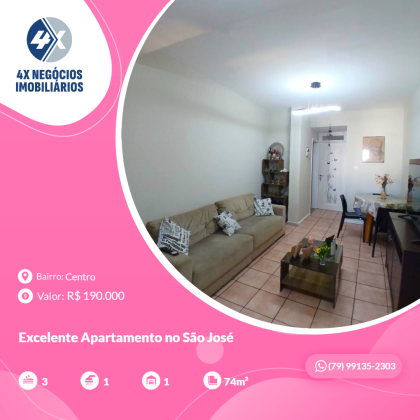 Excelente Apartamento no Centro de Aracaju