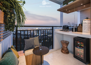 Apartamento Para Alugar com 2 quartos 1 suítes no bairro Perdizes em Echaporã