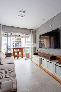 APARTAMENTO MOBILIADO E EQUIPADO DE 3 DORMITÓRIOS E 2 VAGAS - VENDA