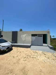 Casa mobiliada com piscina em área gourmet na caueira