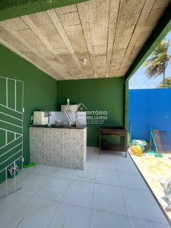 Casa mobiliada com piscina em área gourmet na caueira