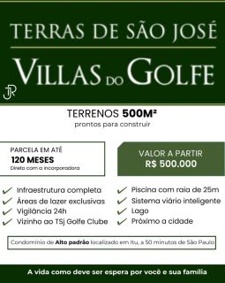 Residencial Villas do Golfe em Itu/SP