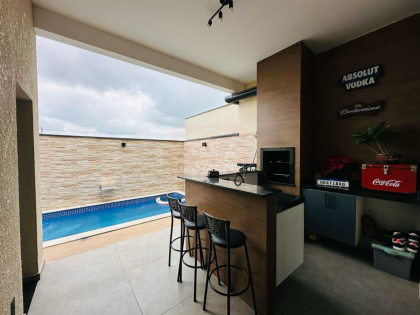 Casa de Condomínio Para Vender com 3 quartos 3 suítes no bairro Horto Florestal em Sorocaba