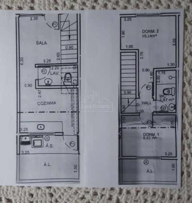 Casa de Vila Para Vender com 2 quartos no bairro Jardim Itália em Sorocaba