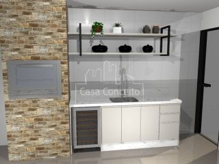 Casa de Condomínio Para Vender com 3 quartos 1 suítes no bairro Parque Três Meninos em Sorocaba