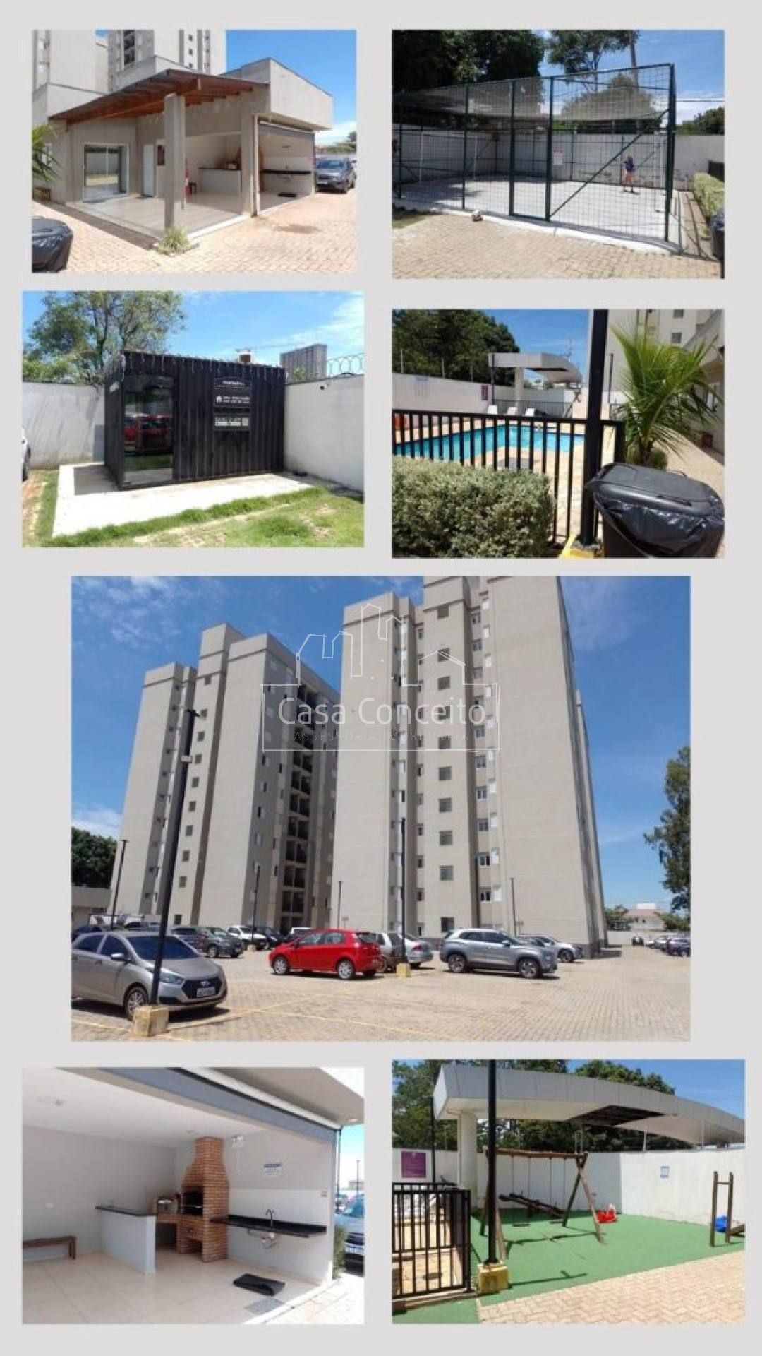 Apartamento Para Vender com 3 quartos 1 suíte no bairro Caguassu em Sorocaba